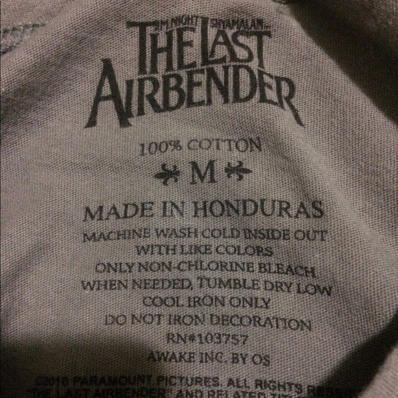 The Last Airbender tee shirt nwt size M - Picture 4 of 5